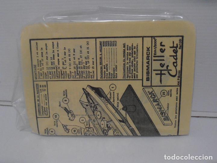 Maquetas: MAQUETA, BARCO BISMARCK CUIRASSE, 1/2000 HELLER - Foto 4