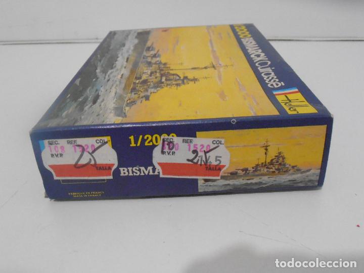 Maquetas: MAQUETA, BARCO BISMARCK CUIRASSE, 1/2000 HELLER - Foto 6