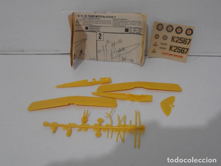 Maquetas: MAQUETA, AVION TIGER MOTH, 1/72 MODEL KIT AIRFIX - Foto 2