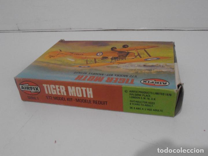 Maquetas: MAQUETA, AVION TIGER MOTH, 1/72 MODEL KIT AIRFIX - Foto 5