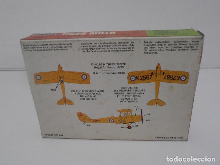 Maquetas: MAQUETA, AVION TIGER MOTH, 1/72 MODEL KIT AIRFIX - Foto 7