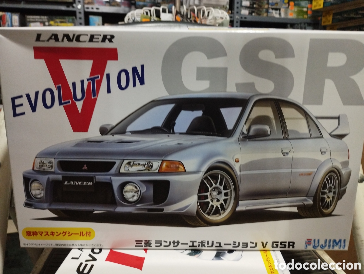 Maquetas: FUJIMI - MITSUBISHI LANCER EVO V GSR 1/24 ID100 - Foto 1
