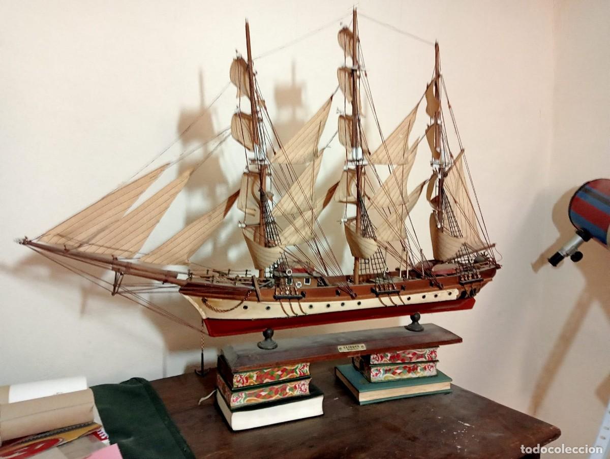 barco clipper siglo xix en madera - maqueta de - Compra venta en  todocoleccion