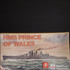 Maquetas: HMS PRINCE OF WALES. ESCALA 1/1200. ESCI. PRECINTADO