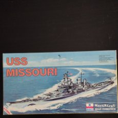 Maquetas: USS MISSOURI. MAQUETA ESCI 404. ESCALA 1/1200