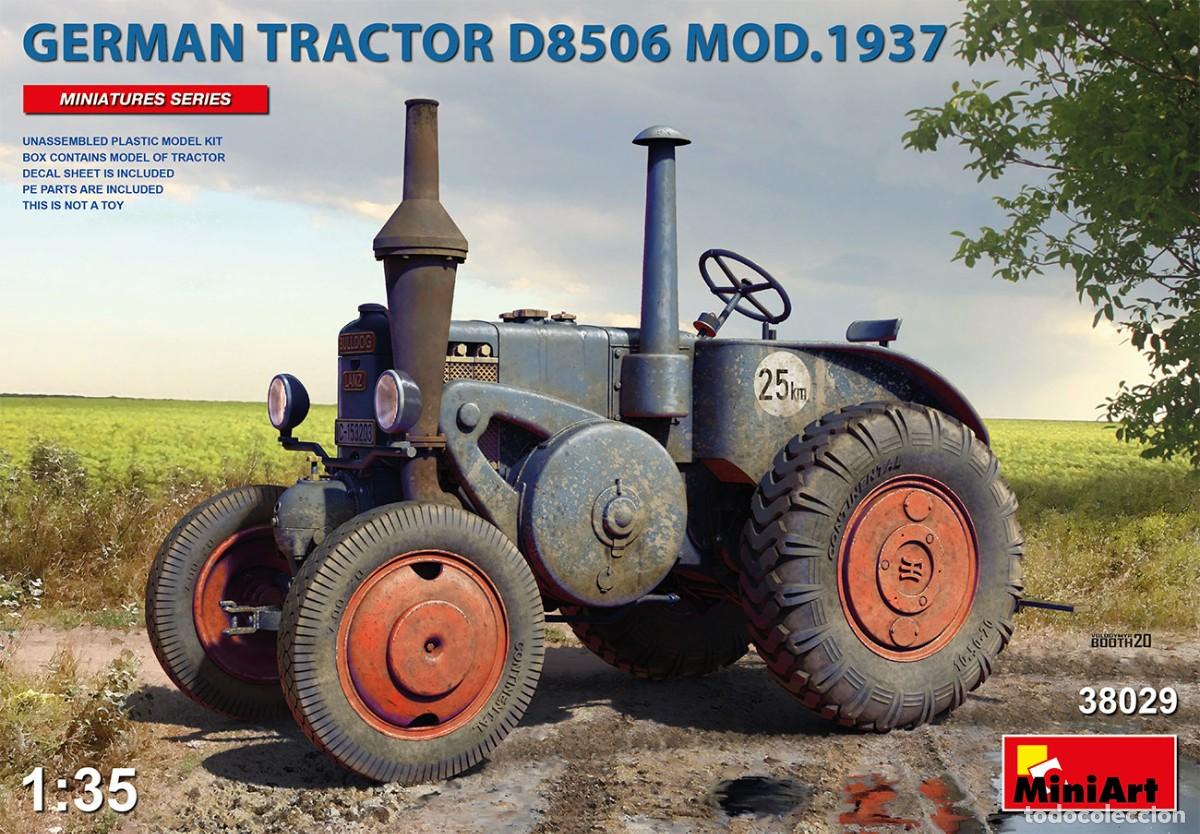 Maquetas: MINIART - GERMAN TRACTOR D8506 MOD. 1937 1/35 38029 - Foto 1