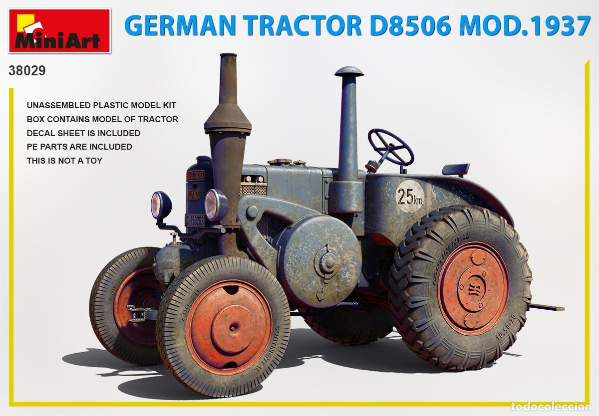 Maquetas: MINIART - GERMAN TRACTOR D8506 MOD. 1937 1/35 38029 - Foto 3