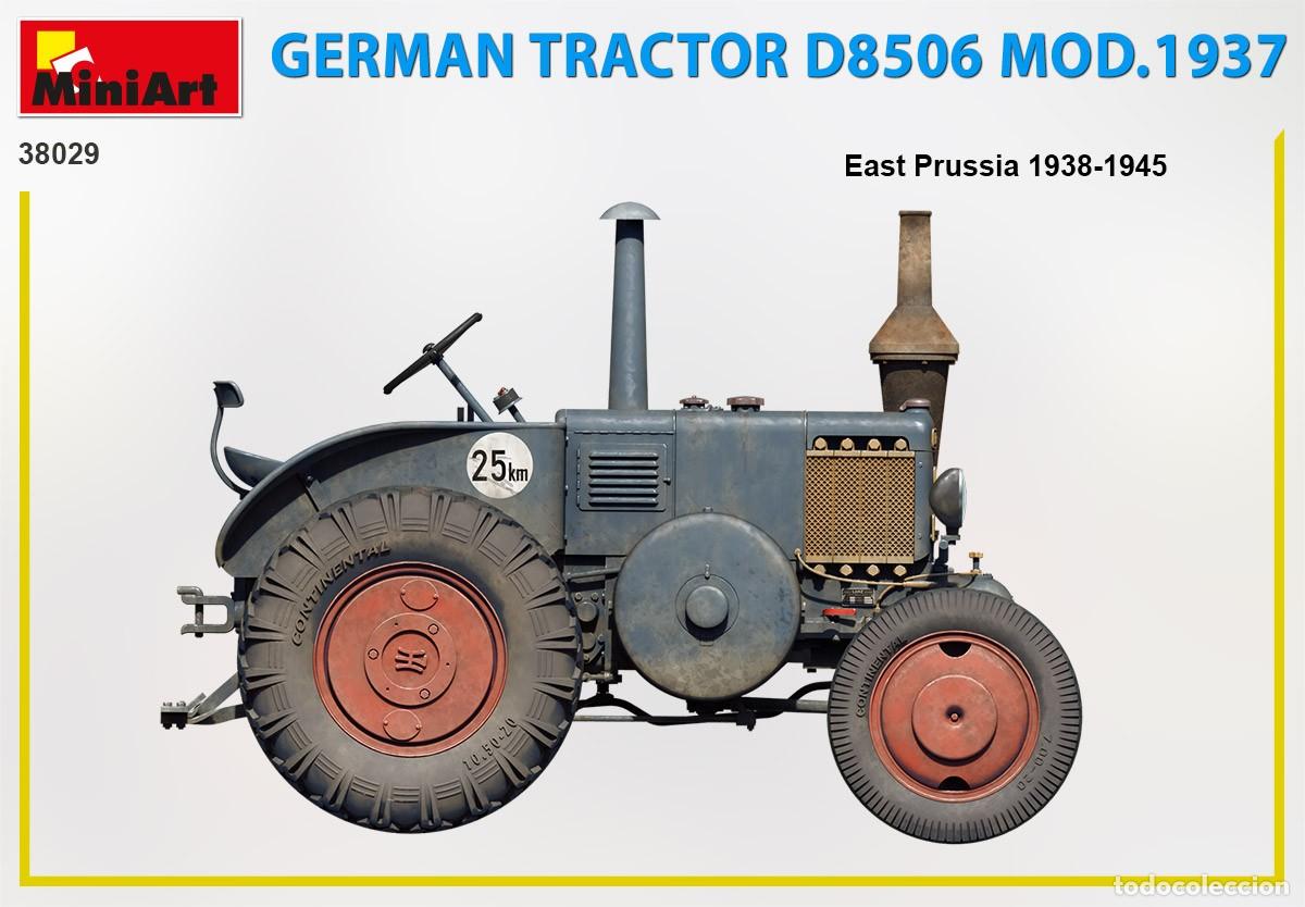 Maquetas: MINIART - GERMAN TRACTOR D8506 MOD. 1937 1/35 38029 - Foto 4