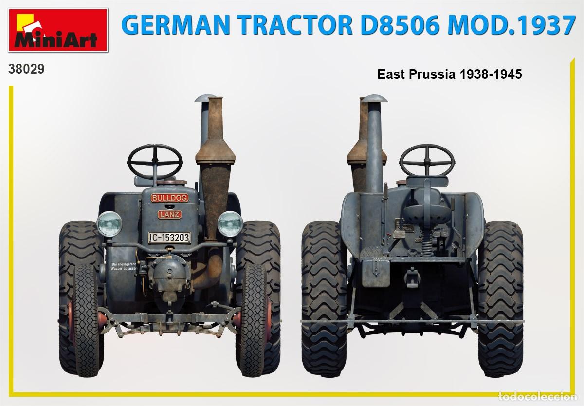 Maquetas: MINIART - GERMAN TRACTOR D8506 MOD. 1937 1/35 38029 - Foto 5