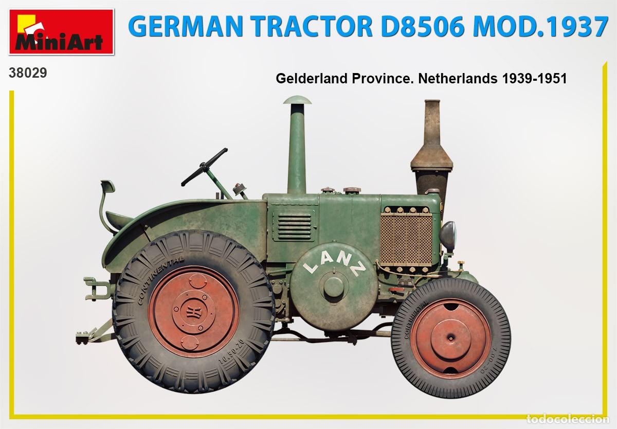 Maquetas: MINIART - GERMAN TRACTOR D8506 MOD. 1937 1/35 38029 - Foto 6