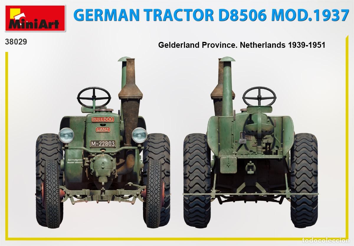 Maquetas: MINIART - GERMAN TRACTOR D8506 MOD. 1937 1/35 38029 - Foto 7