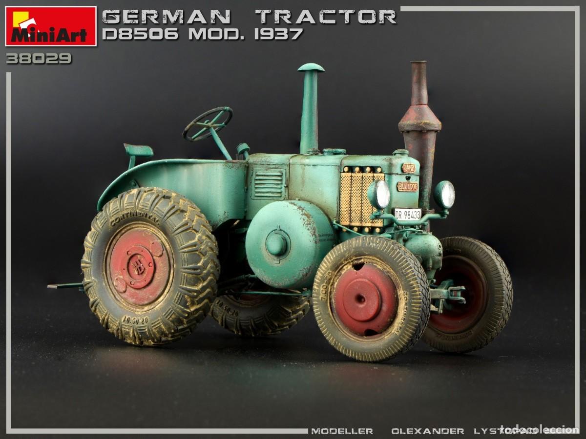 Maquetas: MINIART - GERMAN TRACTOR D8506 MOD. 1937 1/35 38029 - Foto 8