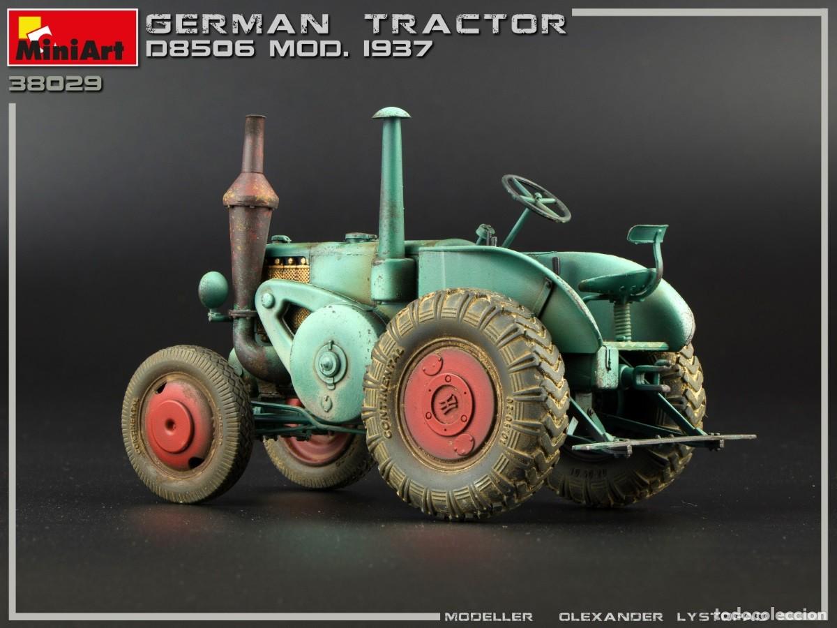 Maquetas: MINIART - GERMAN TRACTOR D8506 MOD. 1937 1/35 38029 - Foto 9