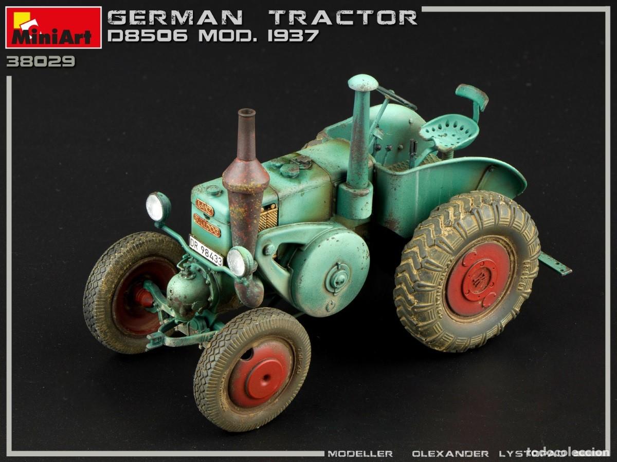 Maquetas: MINIART - GERMAN TRACTOR D8506 MOD. 1937 1/35 38029 - Foto 10