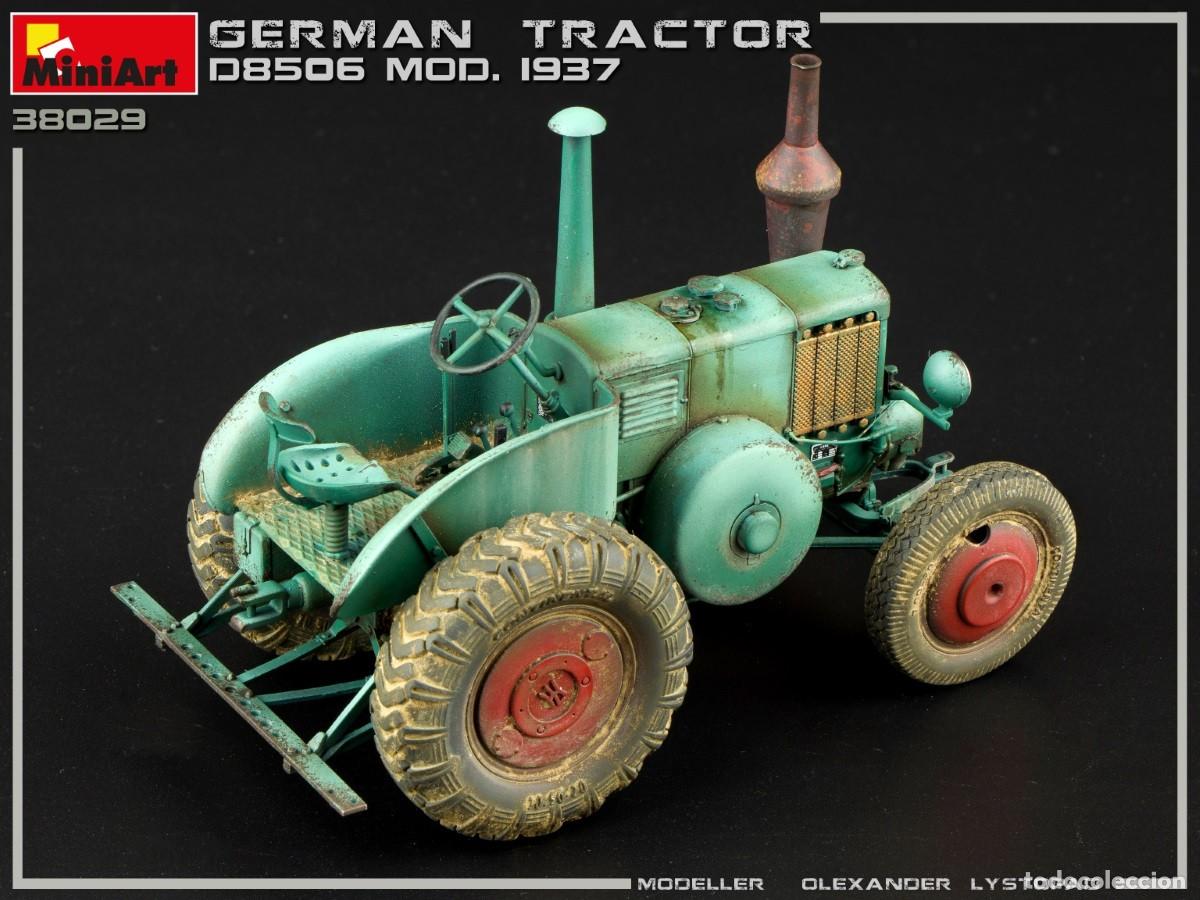 Maquetas: MINIART - GERMAN TRACTOR D8506 MOD. 1937 1/35 38029 - Foto 11