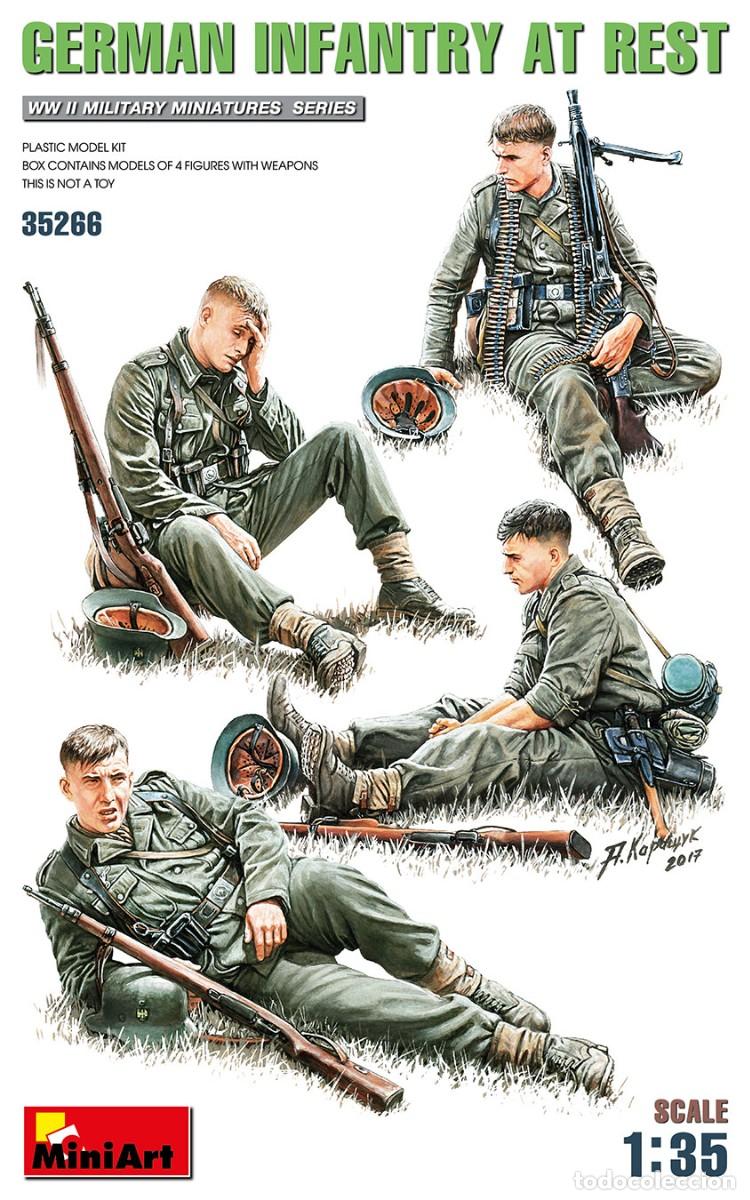 Maquetas: MINIART - GERMAN INFANTRY AT REST 1/35 35266 - Foto 1