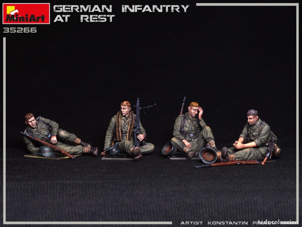 Maquetas: MINIART - GERMAN INFANTRY AT REST 1/35 35266 - Foto 2