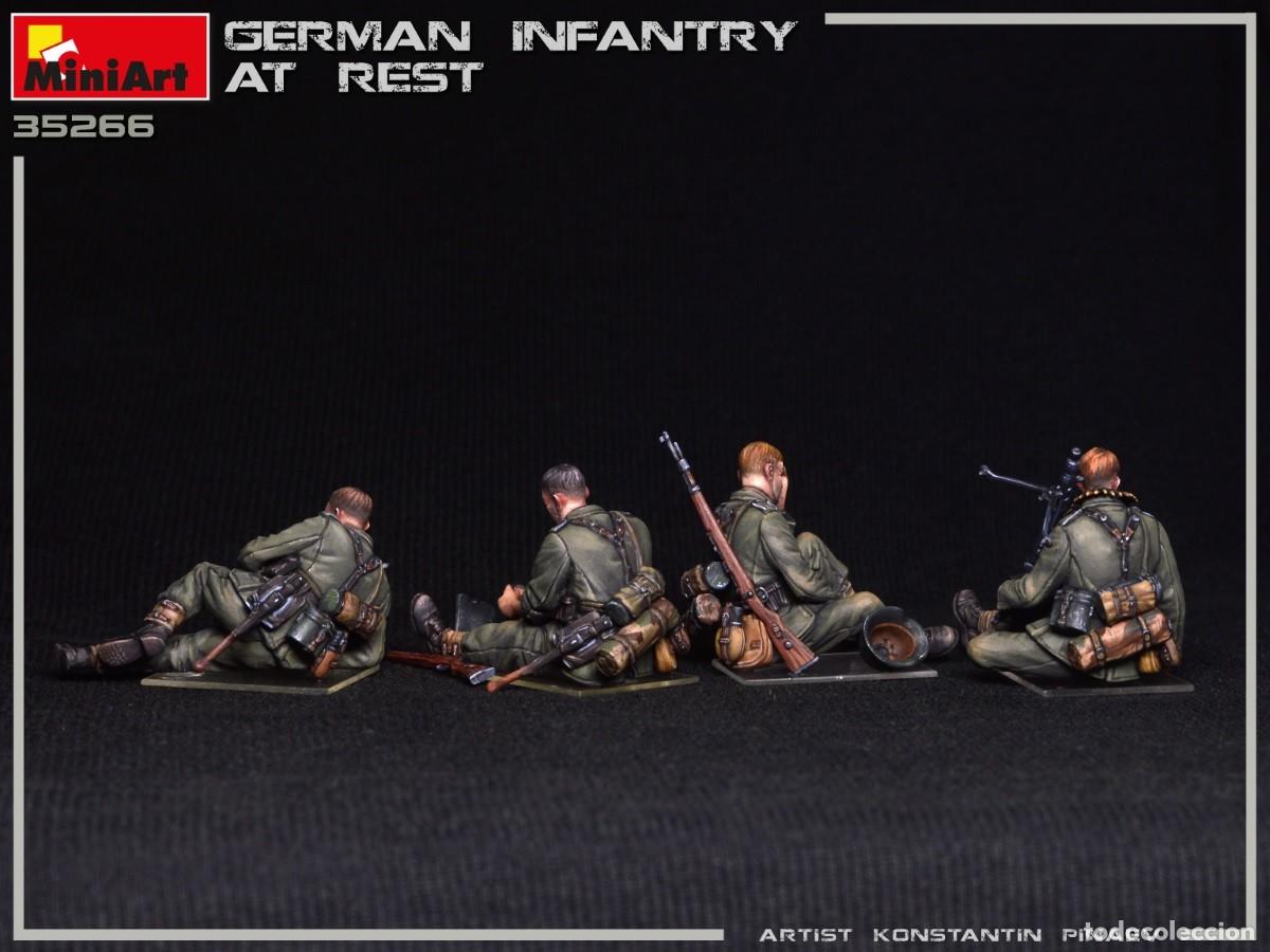 Maquetas: MINIART - GERMAN INFANTRY AT REST 1/35 35266 - Foto 3