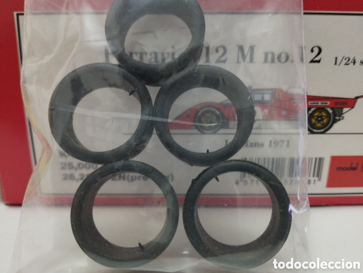 Maquetas: RACING 43 - GOMAS PARA LLANTAS NUEVAS - Foto 1