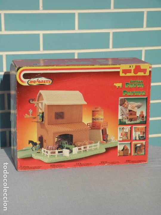Maquetas: Antigua granja de Majorette en su caja original - Foto 1