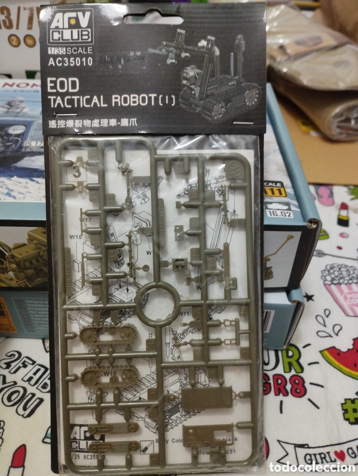 Maquetas: AFV CLUB - EOD TACTICAL ROBOT 1/35 35010 - Foto 1