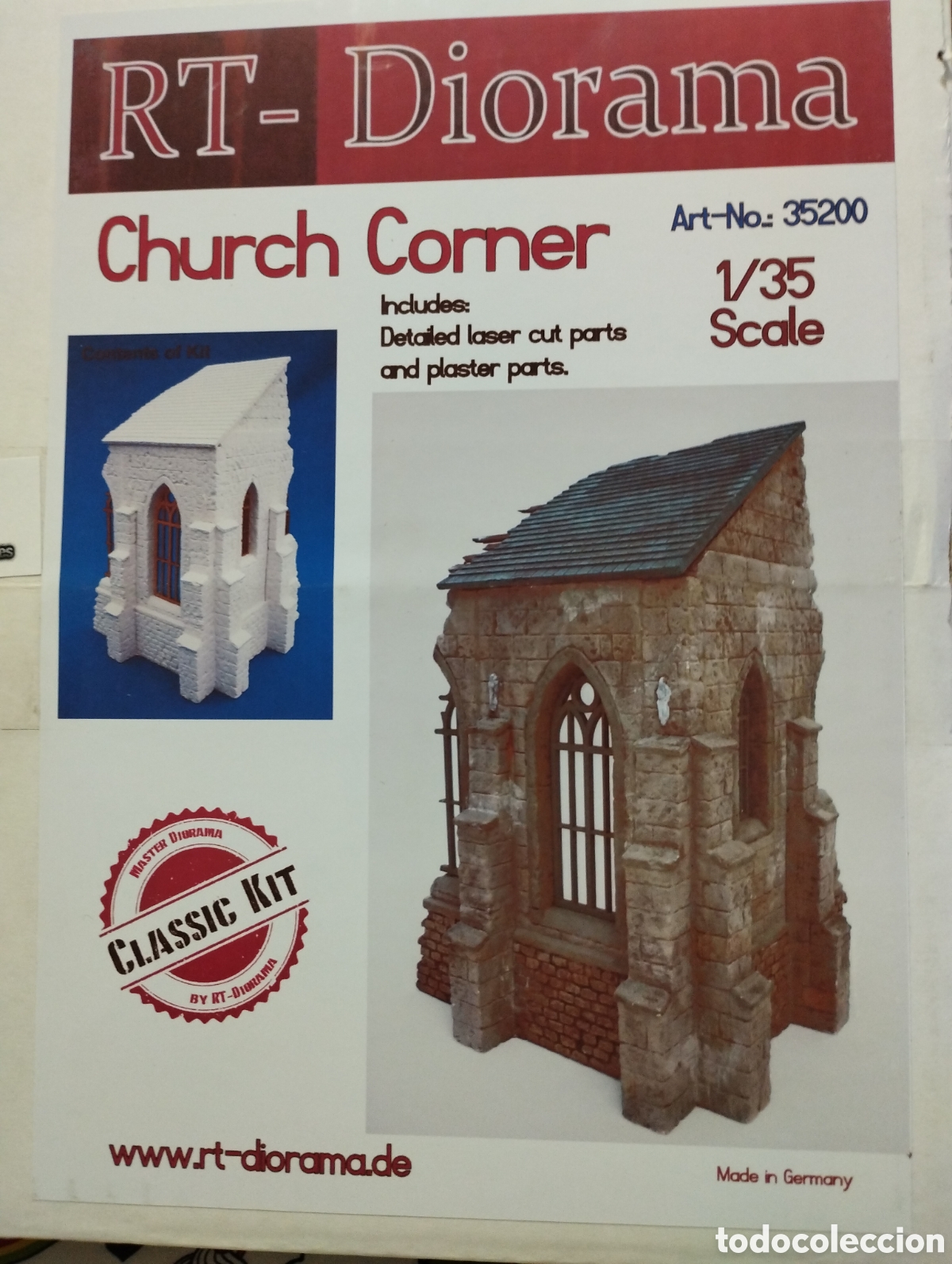 Maquetas: RT DIORAMA - CHURCH CORNER 1/35 35200 - Foto 1