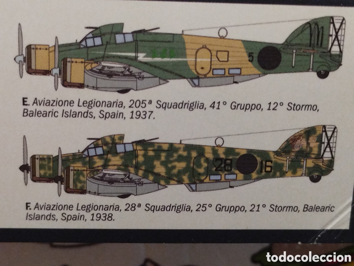 Maquetas: ITALERI - S.79 SPARVIERO BOMBER VERSION 1/72 1412 - Foto 3