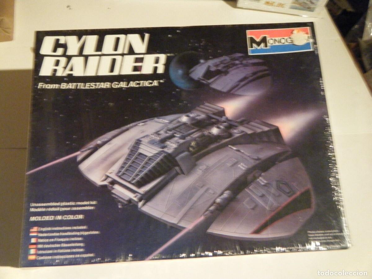Maquetas: MAQUETA GALACTICA: CYLON RAIDER MONOGRAM 1978 - Foto 1