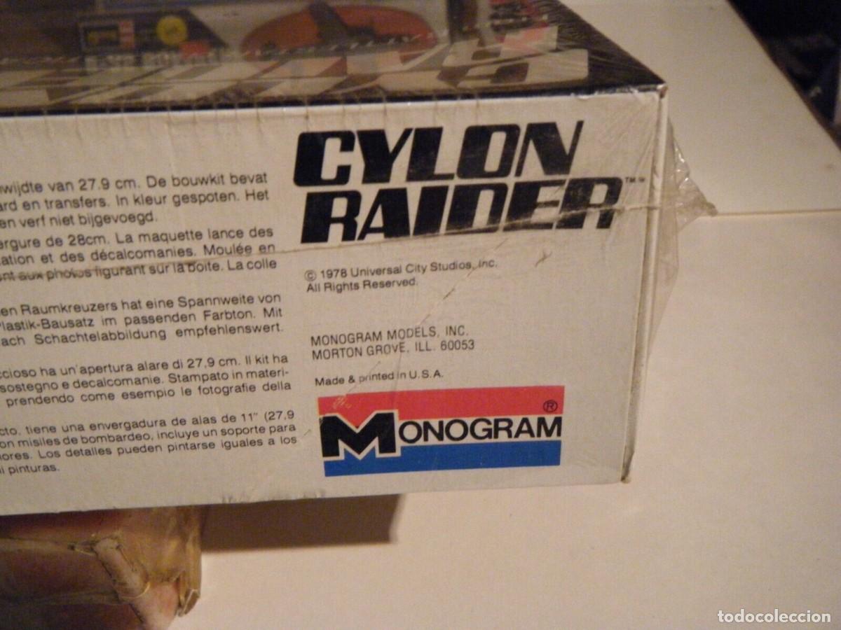 Maquetas: MAQUETA GALACTICA: CYLON RAIDER MONOGRAM 1978 - Foto 3