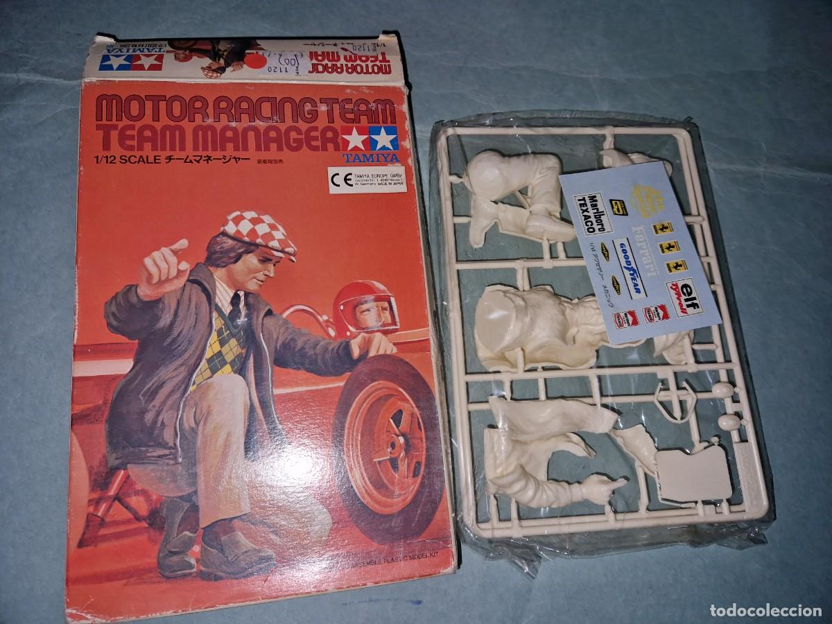 Maquetas: TAMIYA TEAN MANAGER - FERRARI- JHON PLAYER - ELF - Foto 1