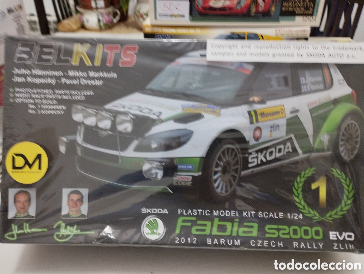 Maquetas: BELKITS - SKODA FABIA S2000 EVO 1/24 BEL 004 - Foto 1