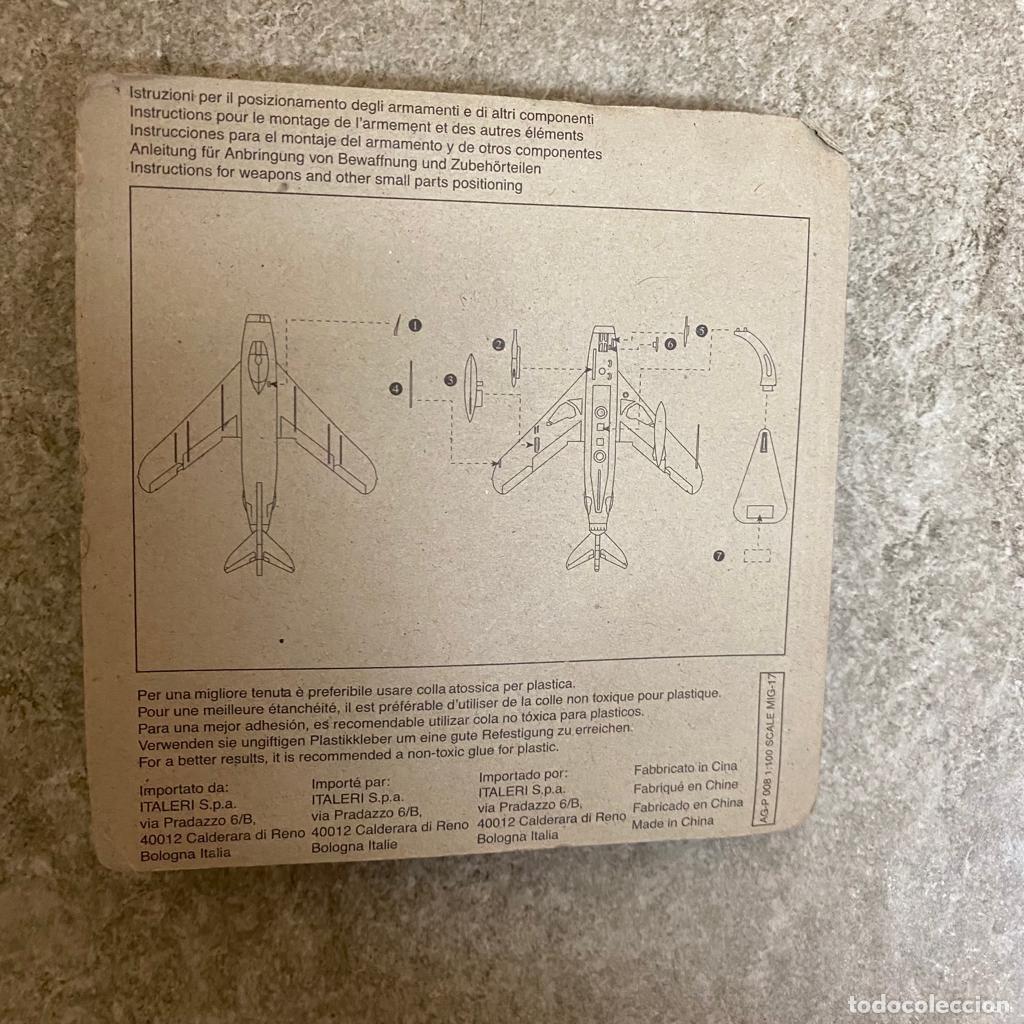 Maquetas: Avi&oacute;n de Combate AG-P 008 1:100 SCALE MIG-17 - Foto 3