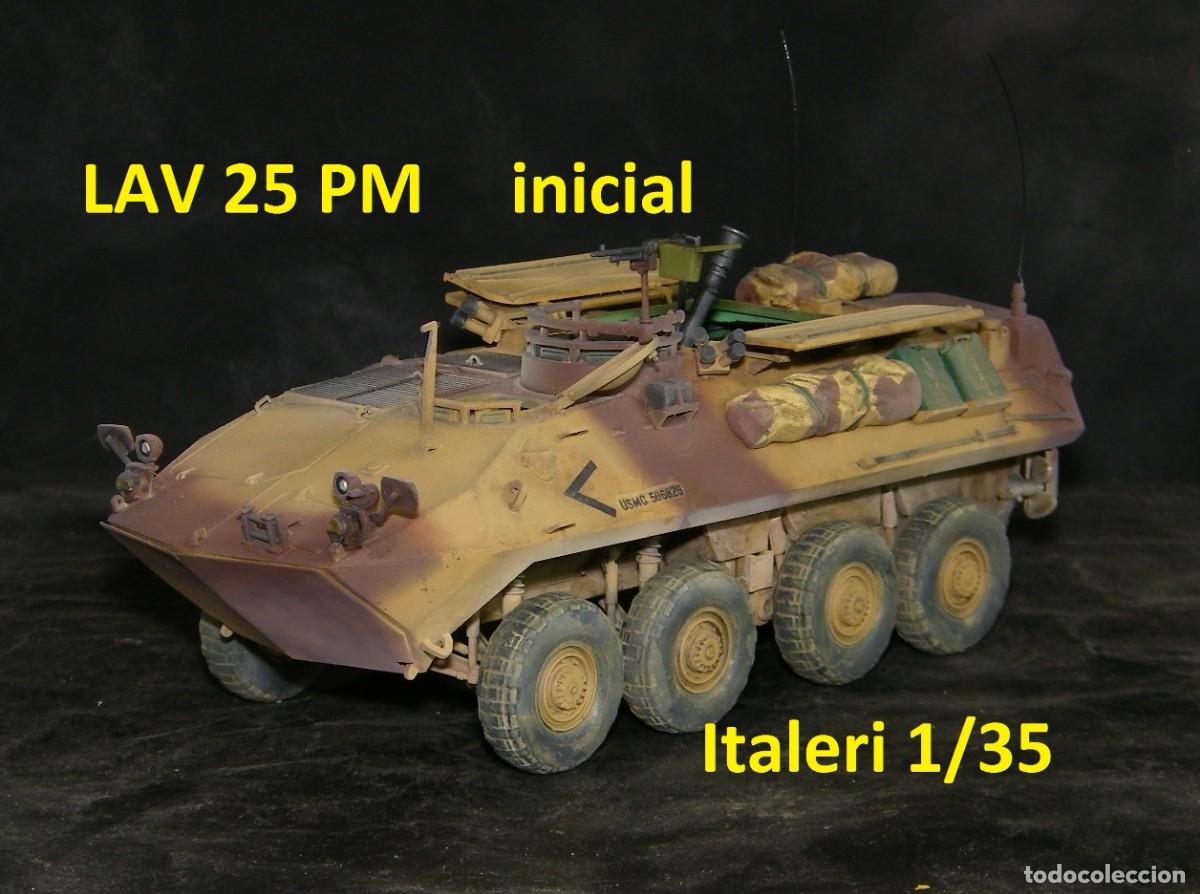 Maquetas: LAV-25 inicial PM, Italeri 1/35 - Foto 1