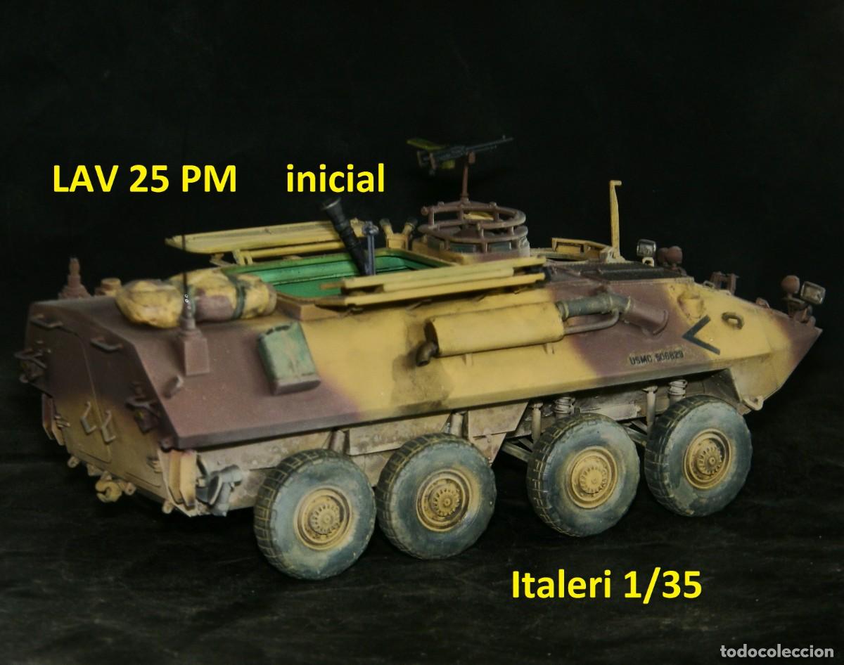 Maquetas: LAV-25 inicial PM, Italeri 1/35 - Foto 4