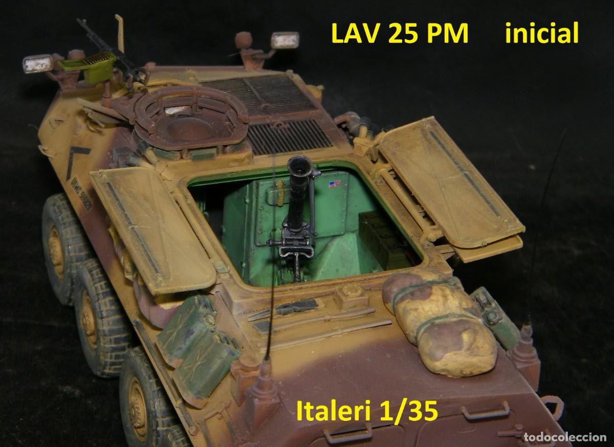 Maquetas: LAV-25 inicial PM, Italeri 1/35 - Foto 5