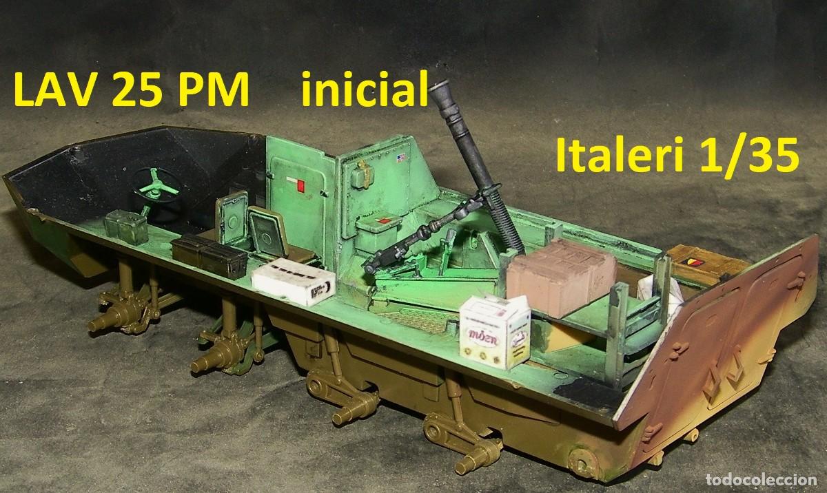Maquetas: LAV-25 inicial PM, Italeri 1/35 - Foto 11