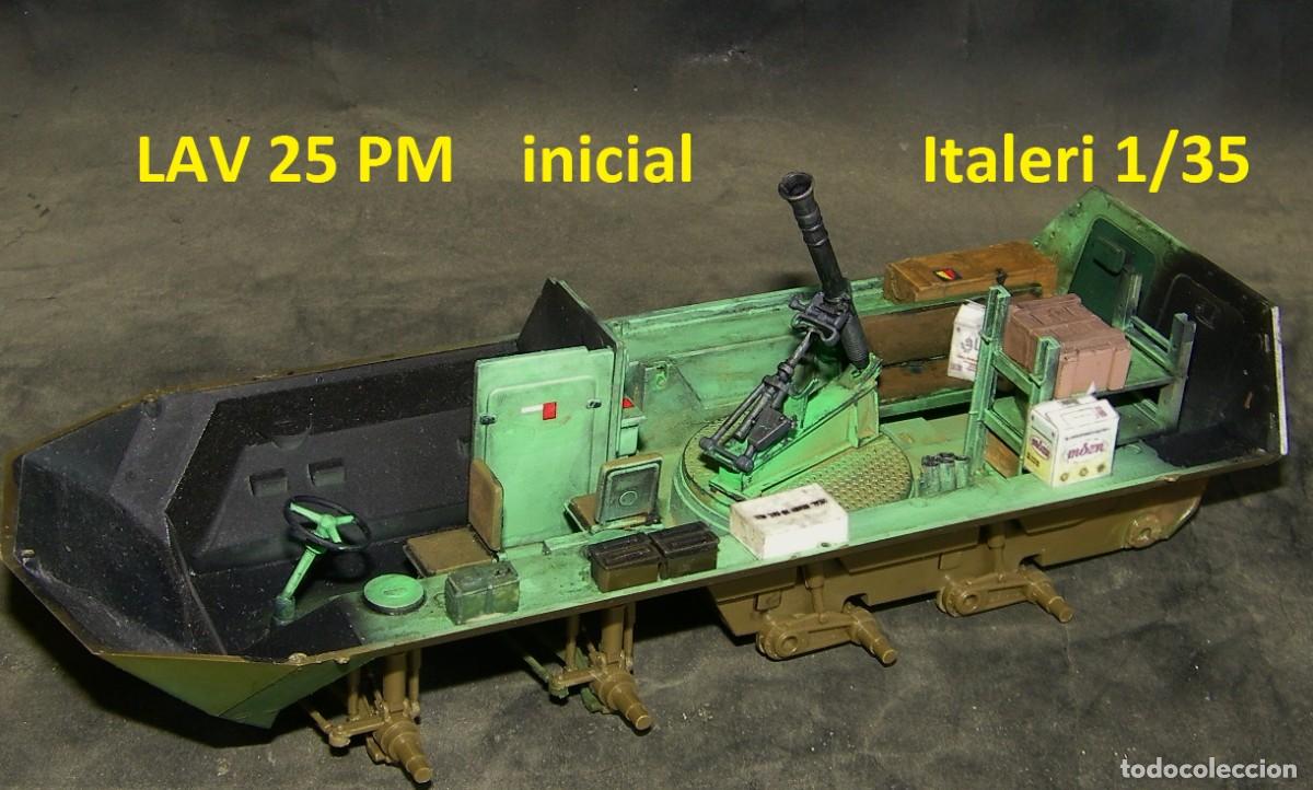 Maquetas: LAV-25 inicial PM, Italeri 1/35 - Foto 14