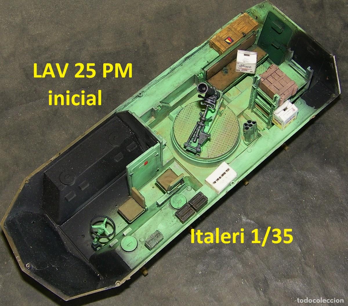 Maquetas: LAV-25 inicial PM, Italeri 1/35 - Foto 16