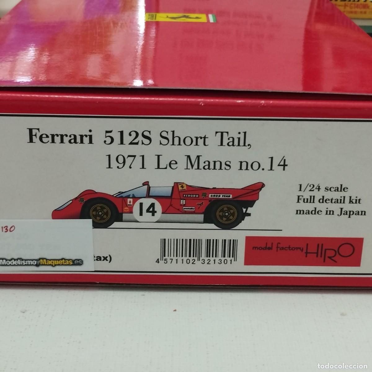 model factory hiro - ferrari 512s short tail, 1 - Compra venta en