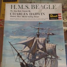 Maquetas: H. M. S. BEAGLE THE SHIP MADE FAMOUS BY CHARLES DARWIN. NUEVO. AÑOS 70