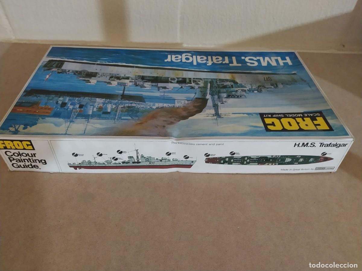 Maquetas: H. M. S. Trafalgar Frog. A&ntilde;o 1971. Nuevo - Foto 2