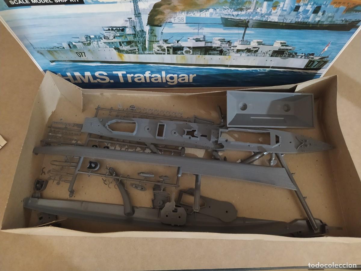 Maquetas: H. M. S. Trafalgar Frog. A&ntilde;o 1971. Nuevo - Foto 4