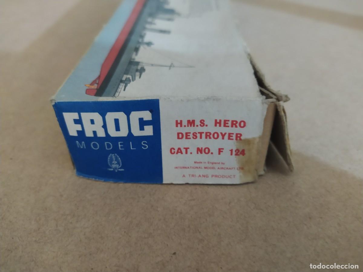 Maquetas: H. M. S. Hero Frog. A&ntilde;o 1963. Nuevo - Foto 2
