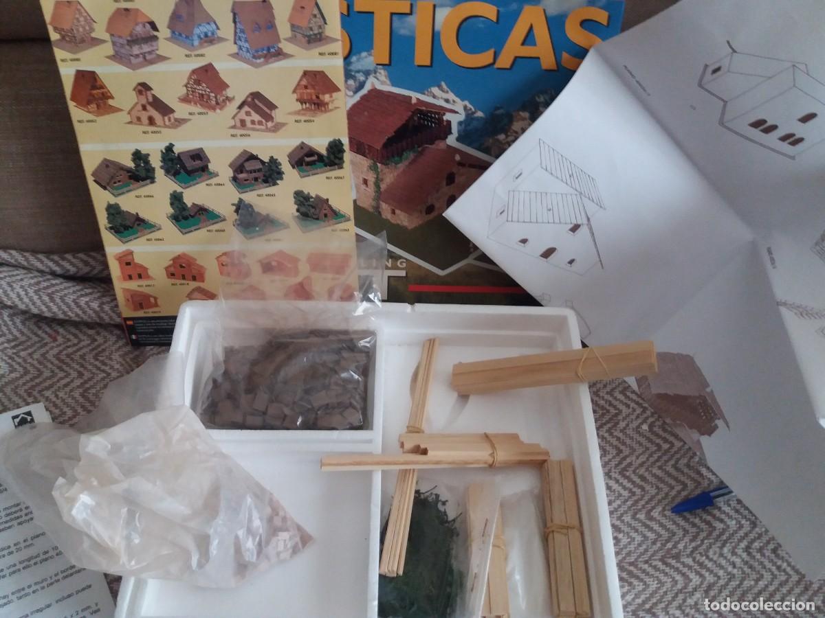Maquetas: KIT DE CONSTRUCCI&Oacute;N. R&Uacute;STICAS. INCOMPLETO - Foto 3