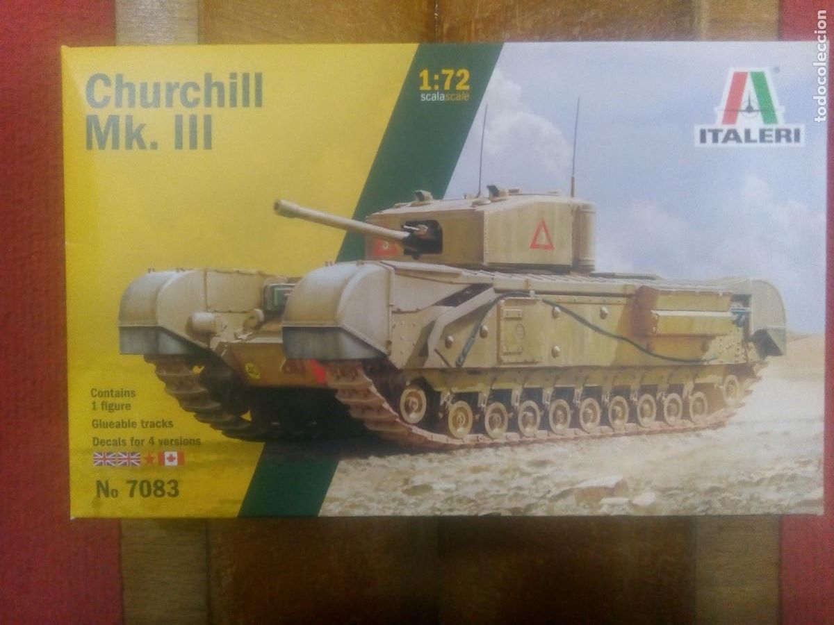Maquetas: BLINDADO CHURCHILL 1/72 - Foto 1