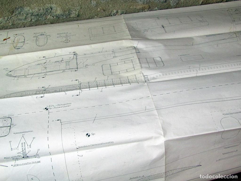 Maquetas: PLANO MONTAJE PLANEADOR RC FINIKOFI - Foto 3