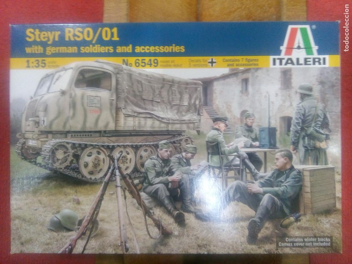 Maquetas: VEH&Iacute;CULO Y SOLDADOS ALEMANES 1/35 - Foto 1