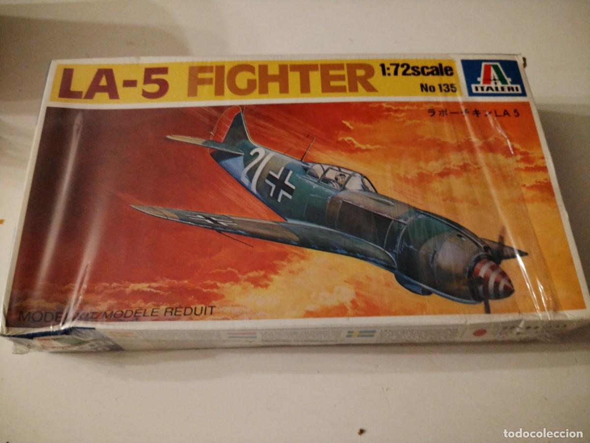 Maquetas: LA-5 fighter -italeri, escala 1/72 - Foto 1