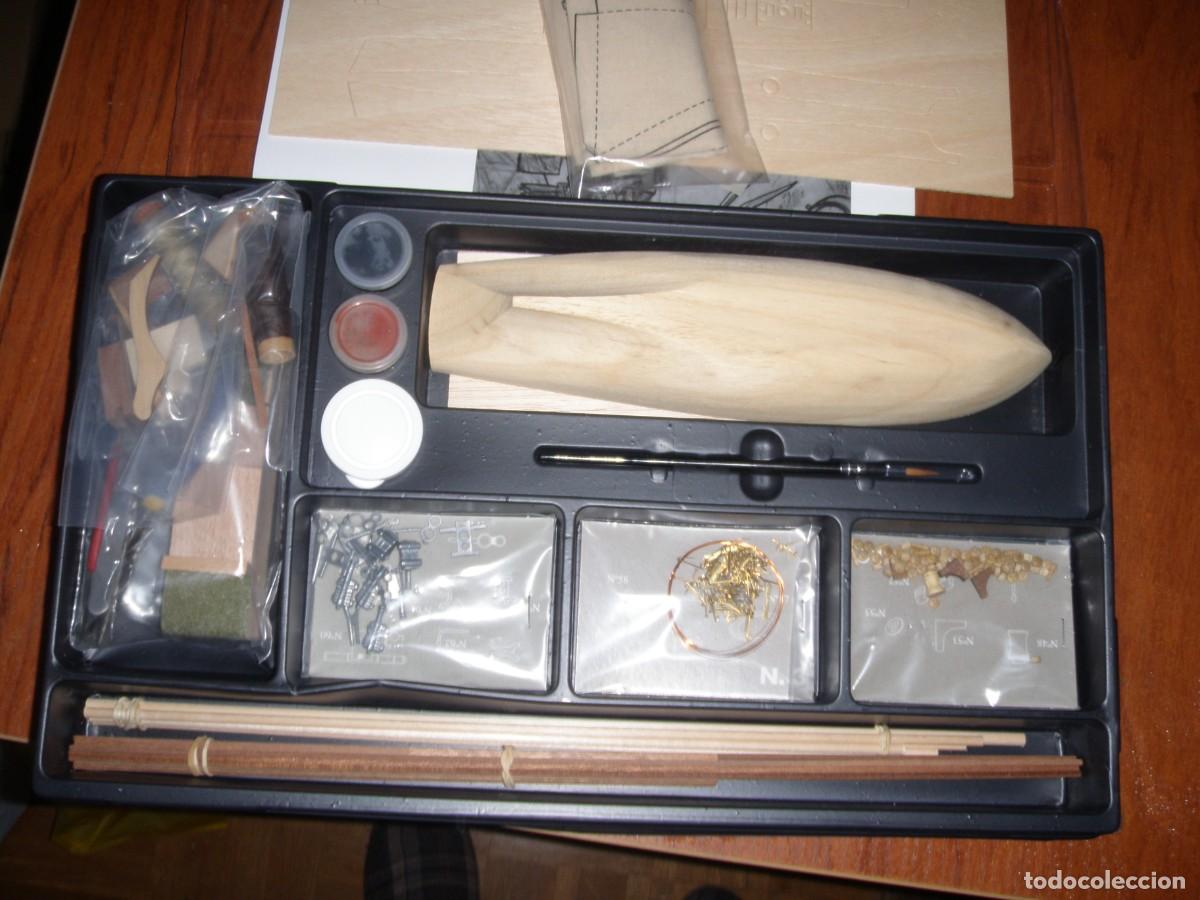 Maquetas: KIT DE MADERA CONSTRUCTO BERGANT&Iacute;N UNION - Foto 2