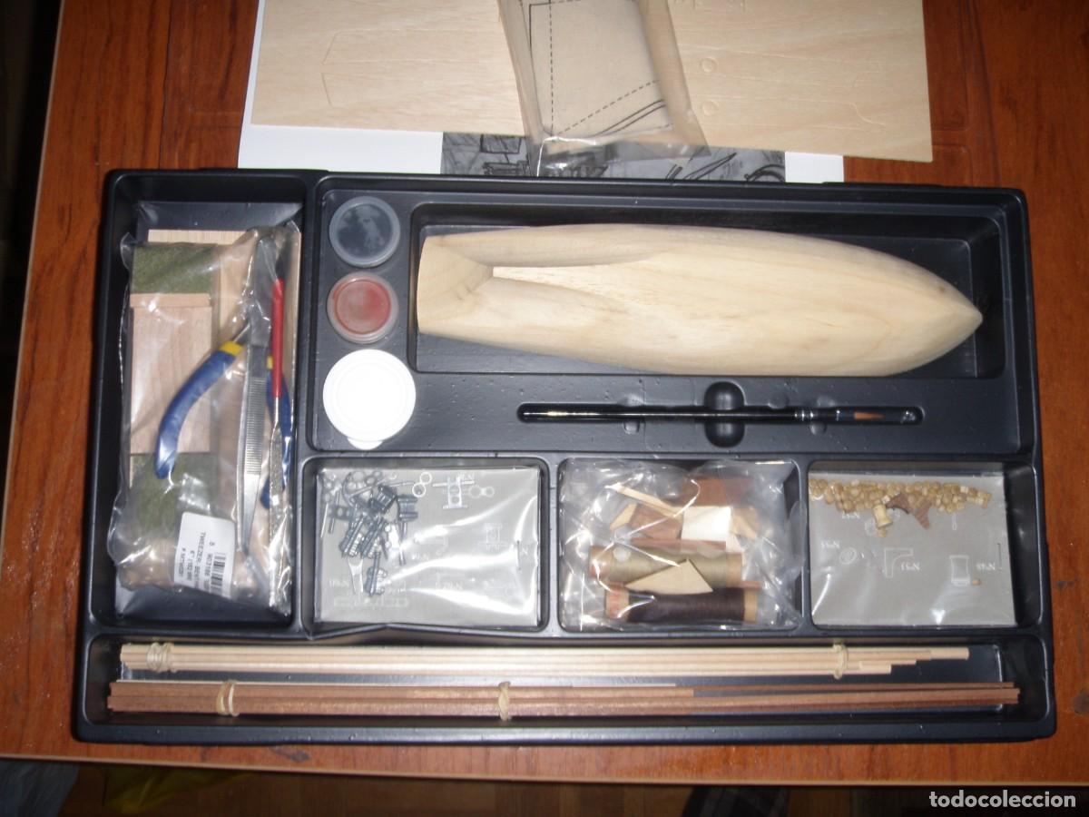 Maquetas: KIT DE MADERA CONSTRUCTO BERGANT&Iacute;N UNION - Foto 5